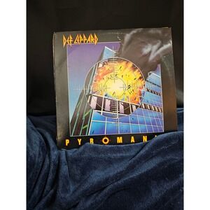 iconic 1983 album Pyromania by the rock band Def Leppard vintage classic rock